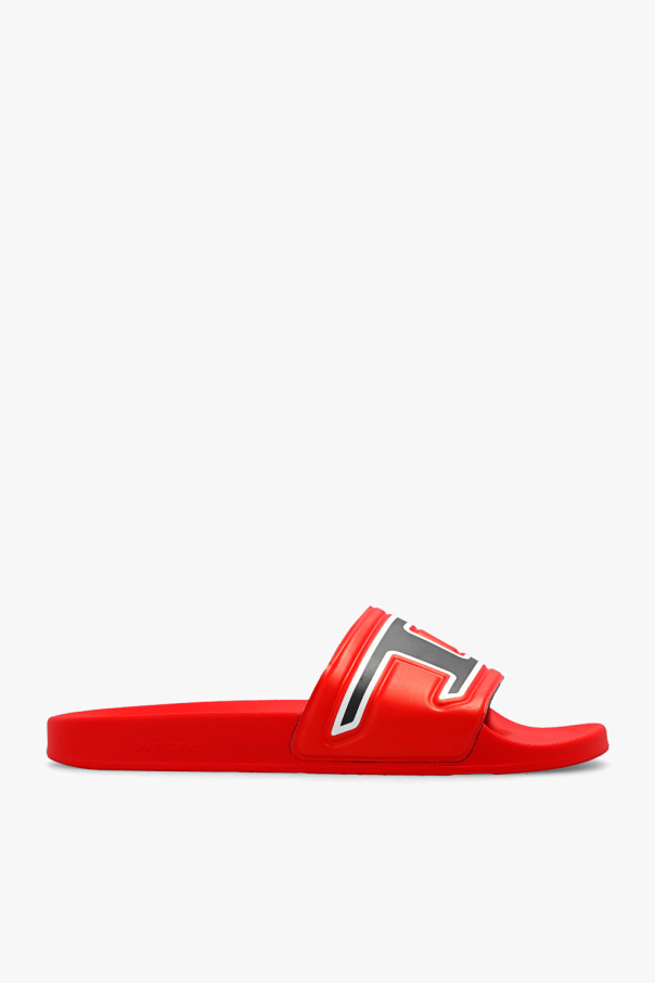 Red 'SA - MAYEMI D' slides Diesel - SchaferandweinerShops